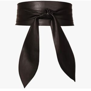 Elegant Black Obi Belt